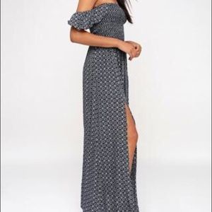 Lulu’s Blue Maxi Dress